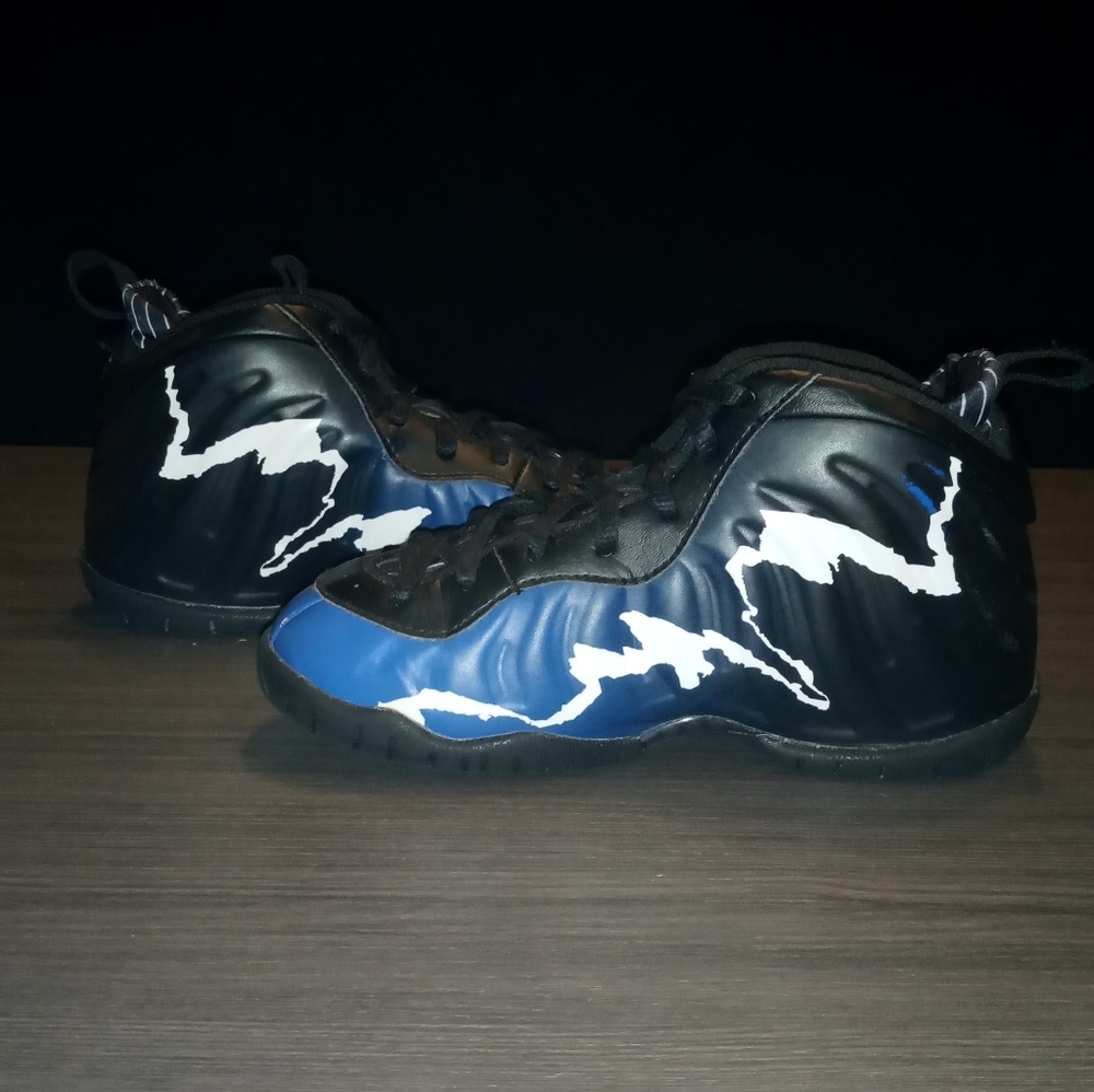 NIKE LITTLE POSITE ONE GS '1996 ALL-STAR GAME' BLACK/WHITE/GAME ROYAL